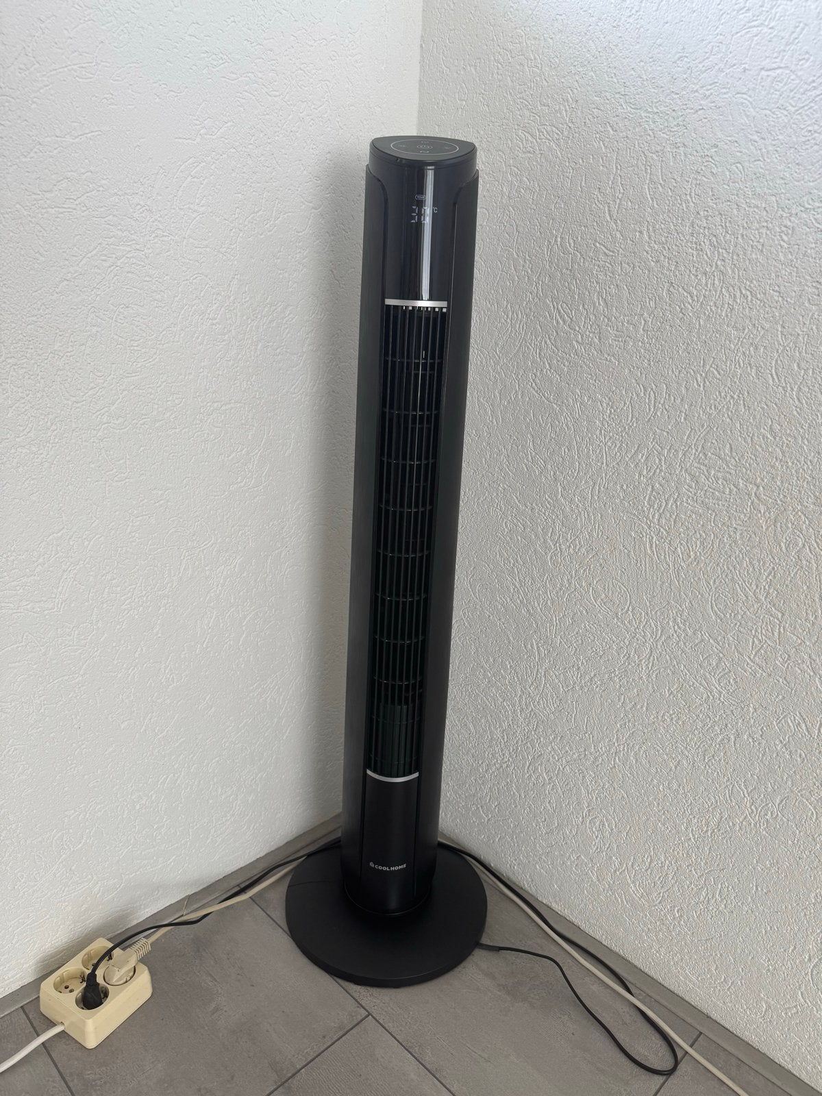 Torenventilator met afstandsbediening - Zo goed als nieuw, Ophalen, Ventilator met afstandsbediening, Zo goed als nieuw, Torenventilator