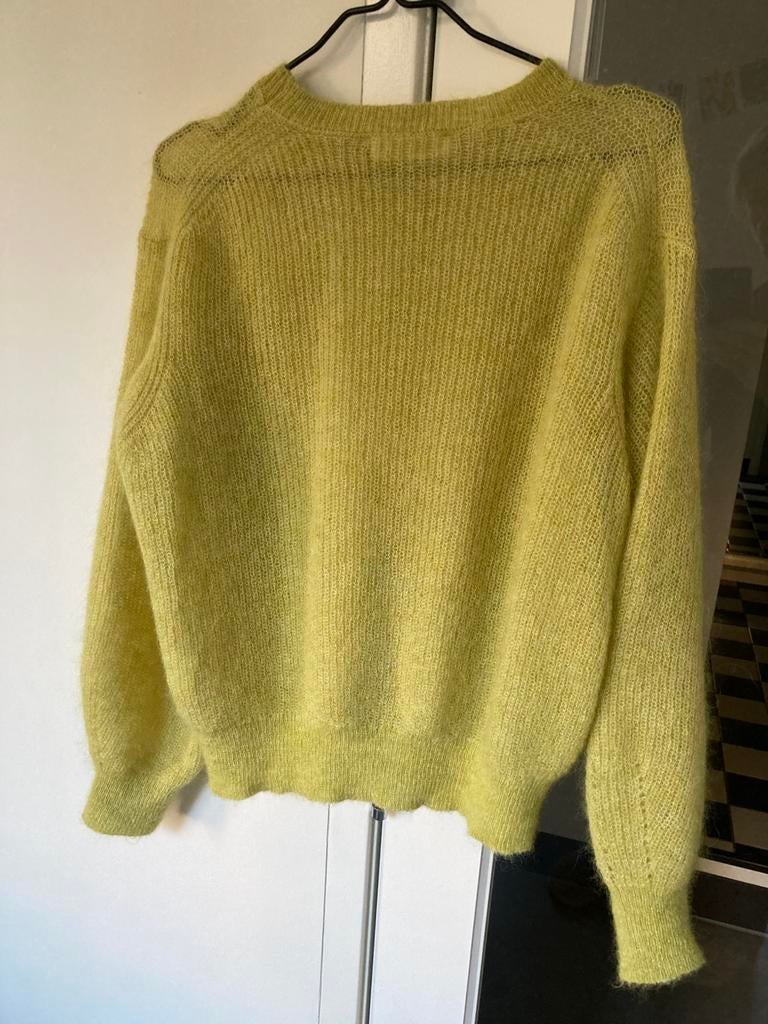 Trui Pomandère, Ophalen of Verzenden, Zo goed als nieuw, Maat 38/40 (M), Geel