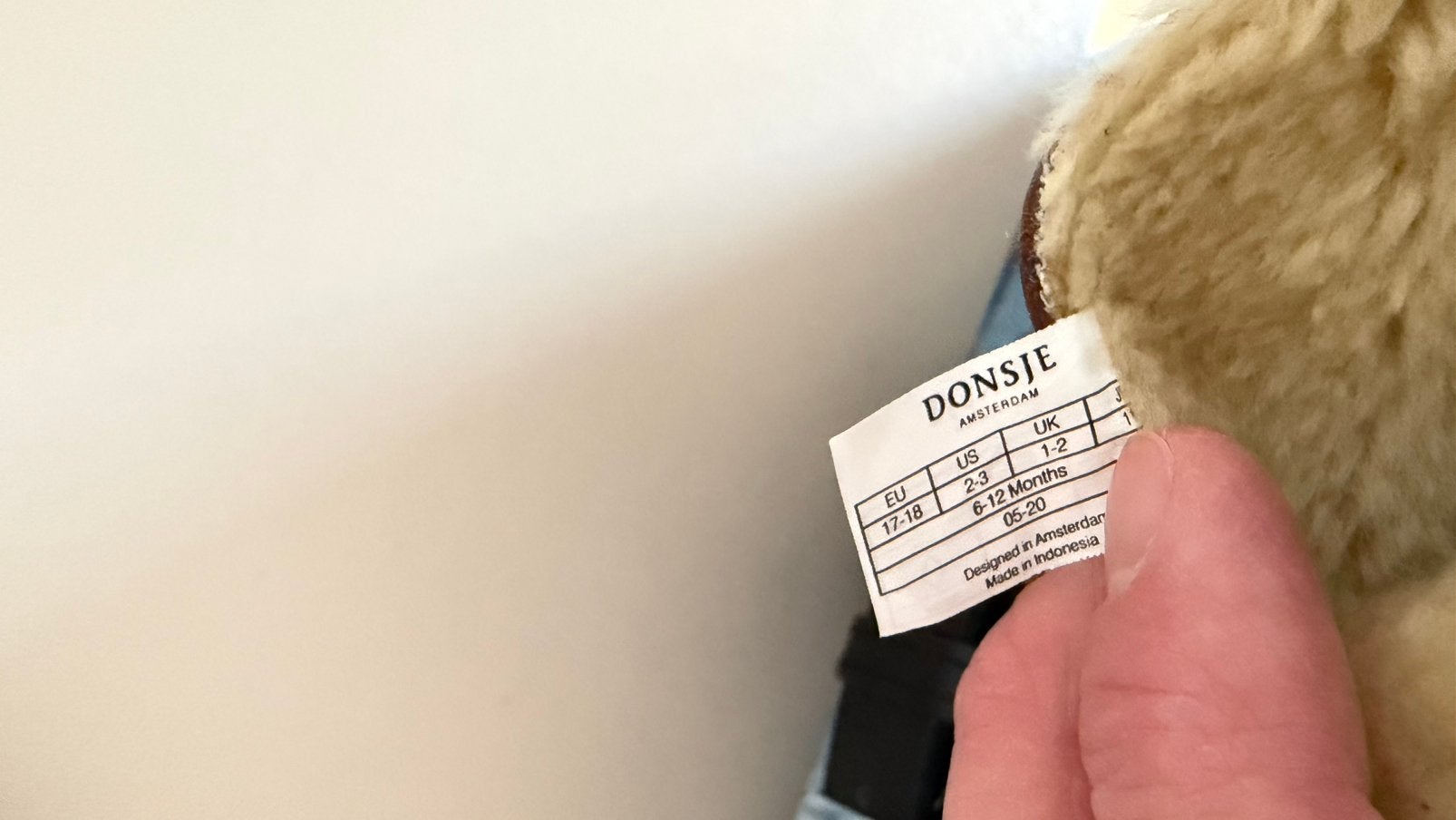 Donsje babyslofjes, Ophalen of Verzenden, Zo goed als nieuw, Jongetje of Meisje, Slofjes