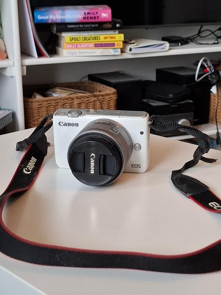 Canon Eos M10, Audio, Tv en Foto, Fotocamera's Digitaal, Gebruikt, Canon, Compact, Ophalen of Verzenden