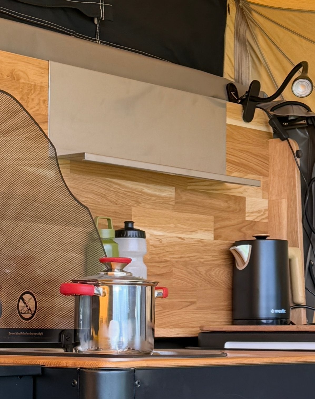 RVS Kruidenrekje voor Aart Kok Livingstone Keuken, Caravans en Kamperen, Ophalen of Verzenden, Gebruikt