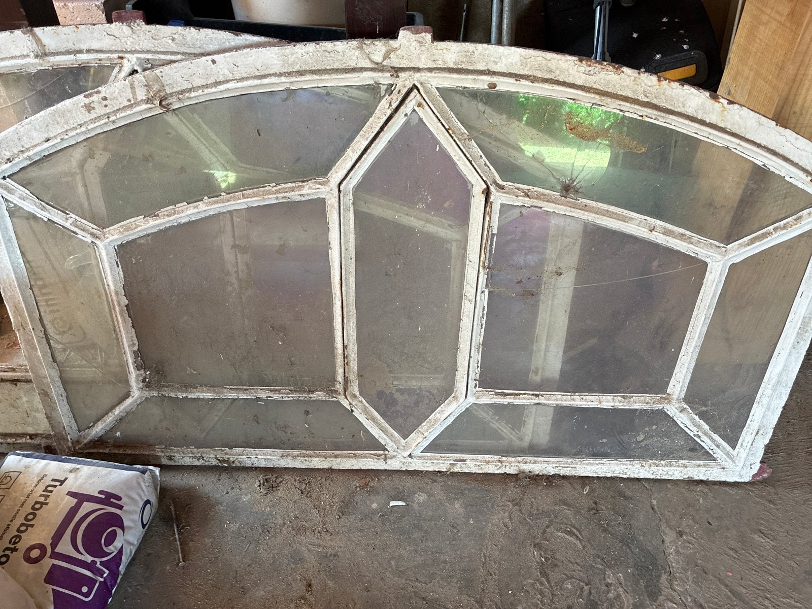 2x Stalraam 125x74 cm - Glas deels stuk, Doe-het-zelf en Verbouw, Glas en Ramen, Ophalen, Gevelraam of Ruit, Gebruikt, Minder dan 80 cm