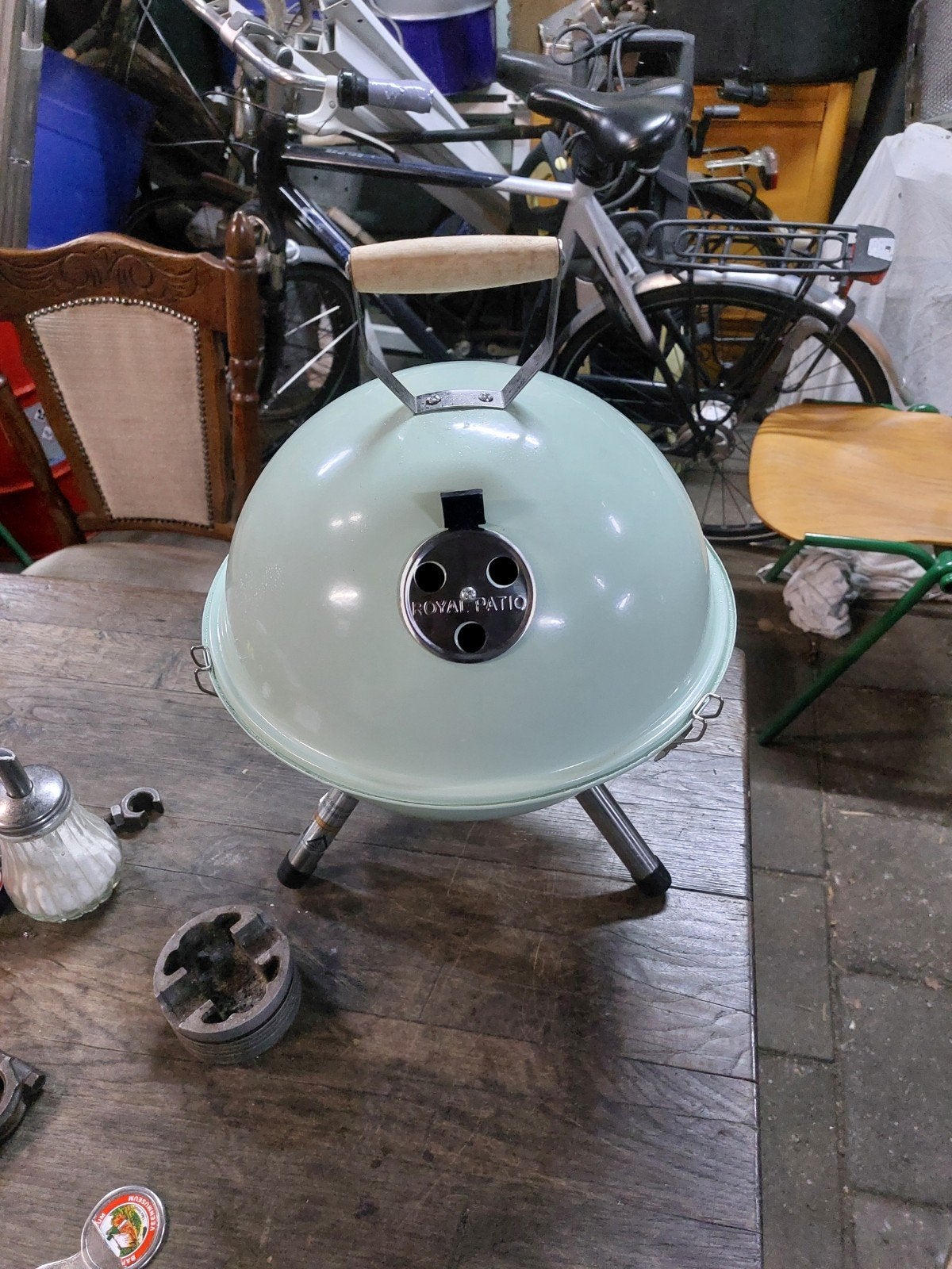 kleine barbecue, Ophalen, Nieuw
