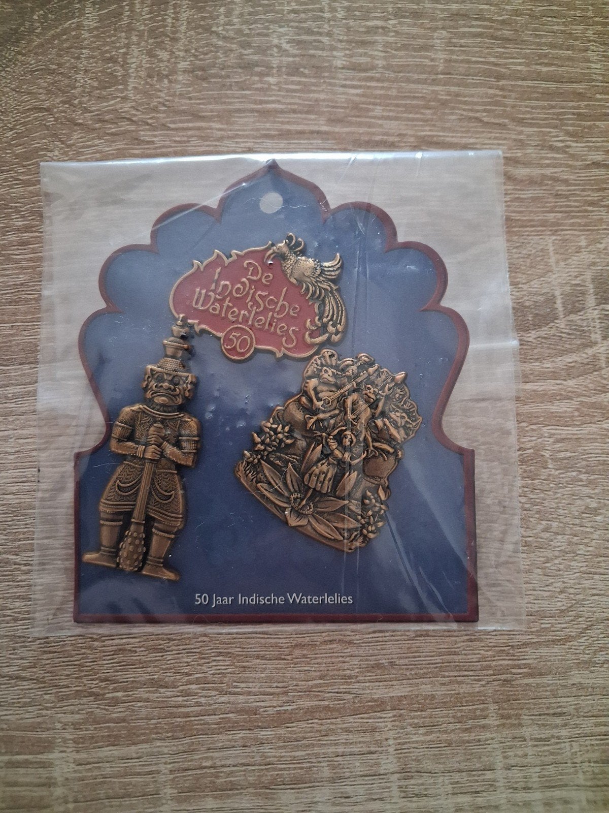 Indische waterlelies efteling pin set, Verzamelen, Efteling, Ophalen of Verzenden, Nieuw, Button of Speldje