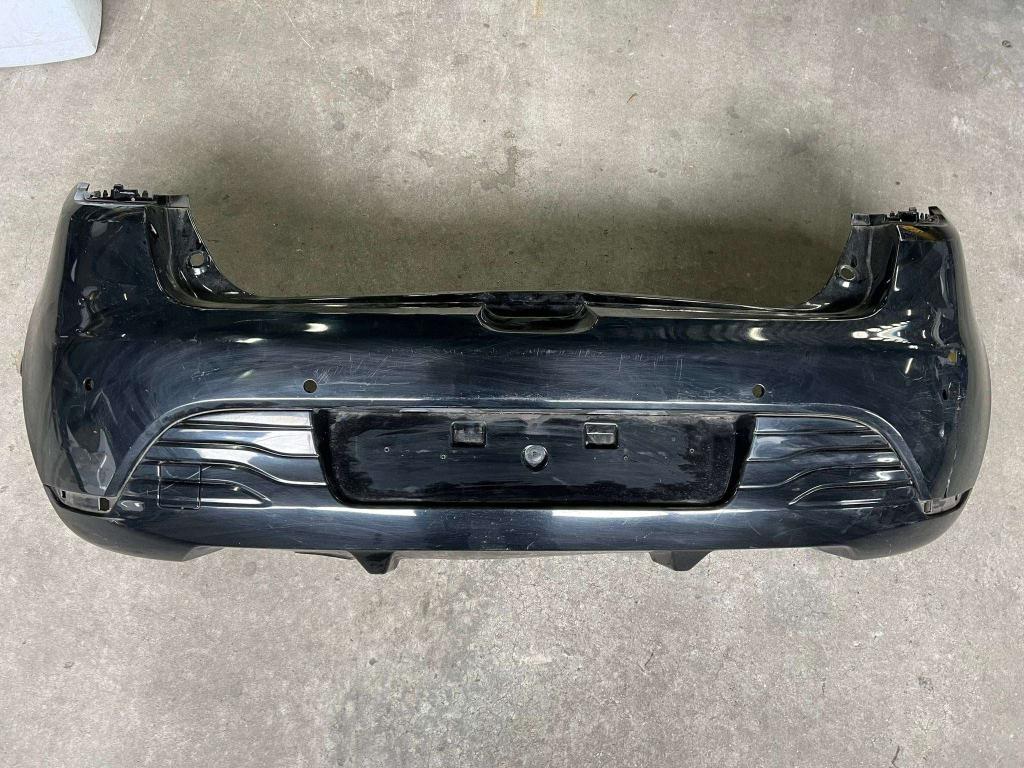 achterbumper clio hatchback 850225639r 2013-2016 zwart, Gebruikt, Renault, Frankrijk, Info@renault.com