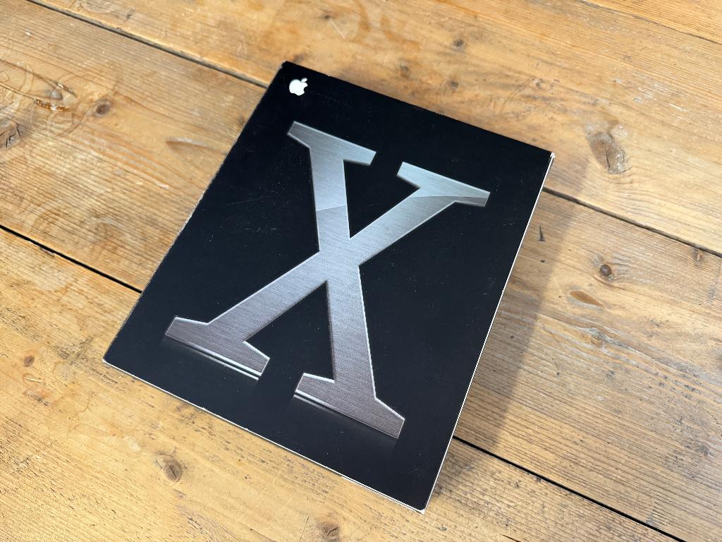 Mac OS X Panter 10.3 en Tiger 10.4 Disks met Box, Computers en Software, Besturingssoftware, Zo goed als nieuw, Ophalen of Verzenden