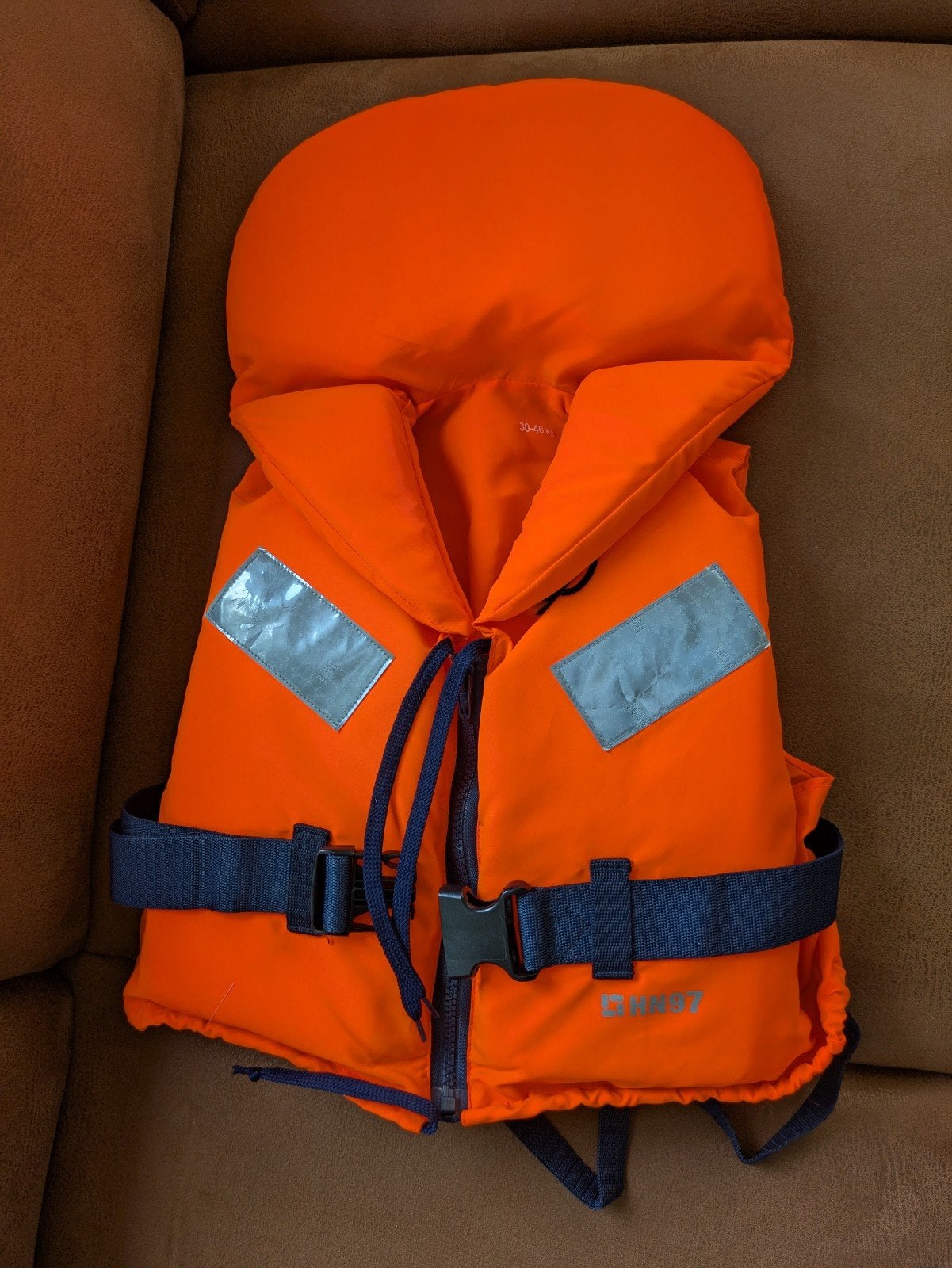 Reddingvest kind 30-40kg, Watersport en Boten, Watersportkleding, Kind, Human nature, Ophalen of Verzenden, Zo goed als nieuw