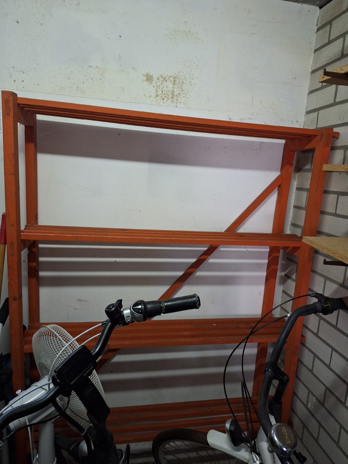 houten stellingkast, handig voor de berging, Ophalen