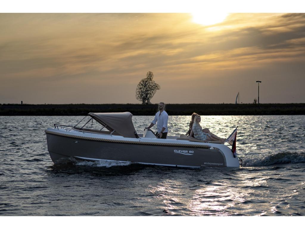 Clever en Lago Amore sloepen | Persoonlijk Advies |Vaarklaar, Overige typen, Clever, Polyester, 5 m