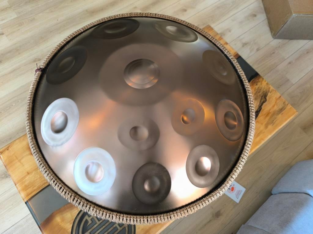 Handpan 12 tonen - Prachtig instrument met uniek geluid, Niet van toepassing, Niet van toepassing, Ophalen of Verzenden, Zo goed als nieuw