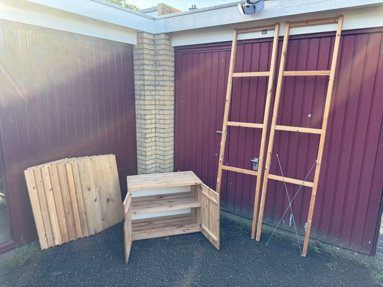Ikea Ivar stelling kast onderdelen. 50 cm diep., Ophalen, Gebruikt