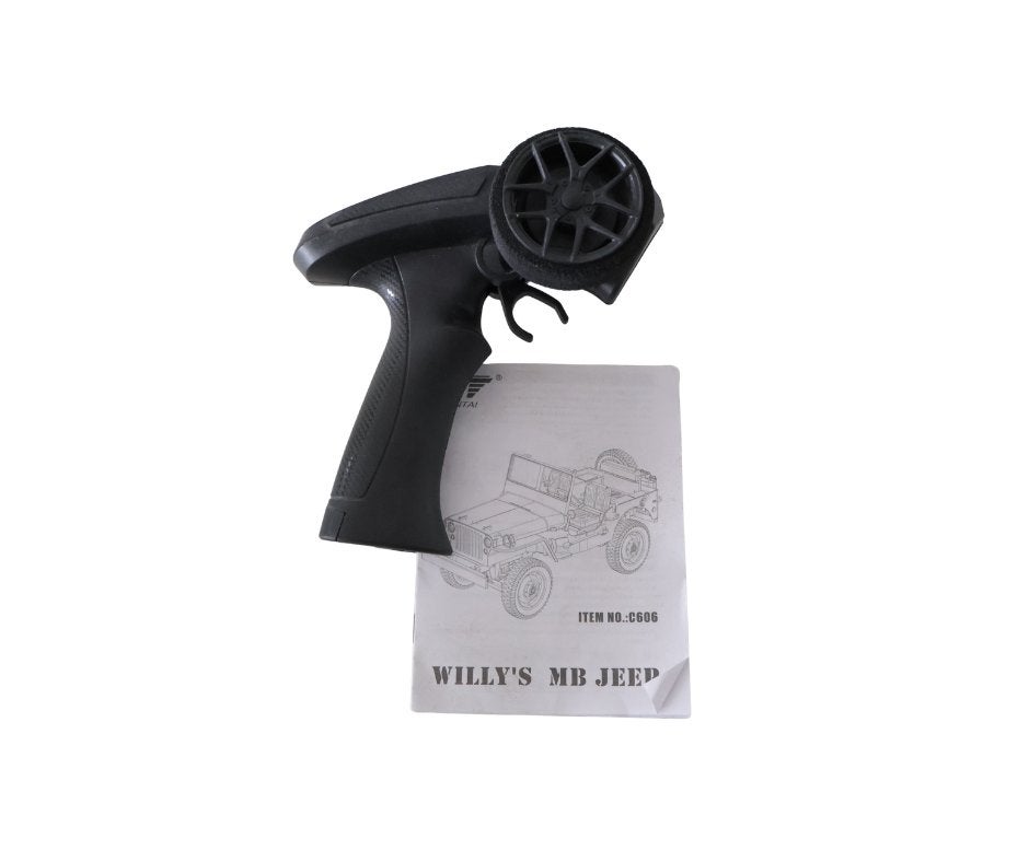 2,4ghz zender Willy's MB Jeep rc