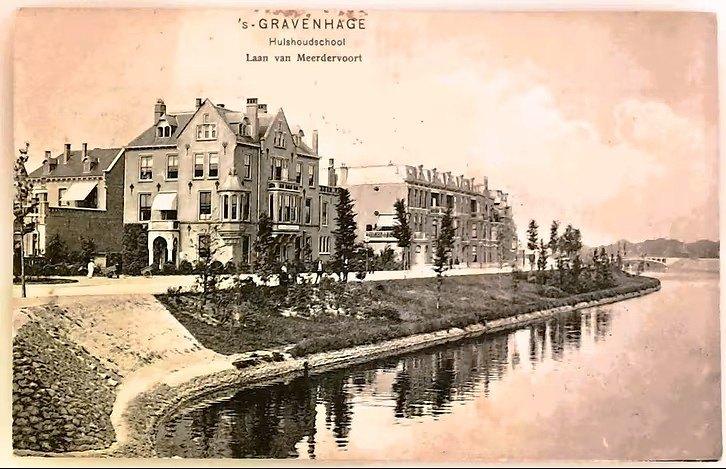 Den Haag 153, Huishoudschool L.v.Meerdervoort verstuurd 1907, Verzenden, Voor 1920, Gelopen, Zuid-Holland