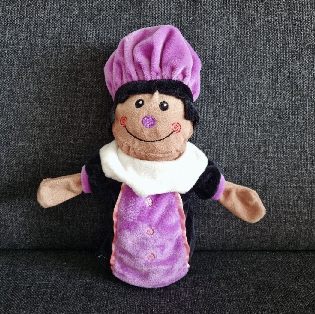 Zwarte Piet handpop poppenkast pop, Ophalen of Verzenden
