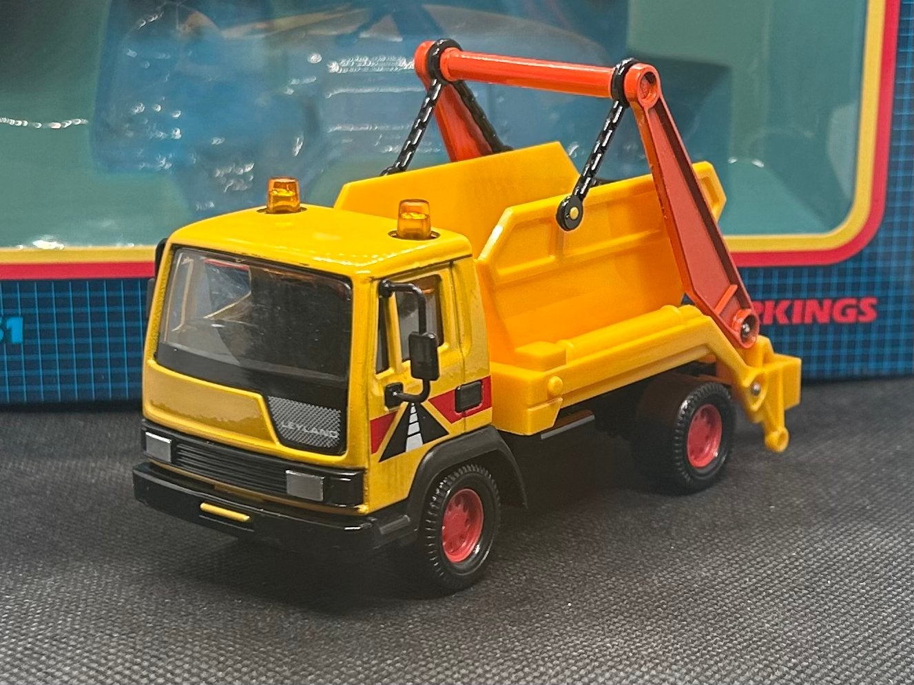 Matchbox Superkings Leyland Containerwagen OVP, Ophalen of Verzenden, Zo goed als nieuw, Auto