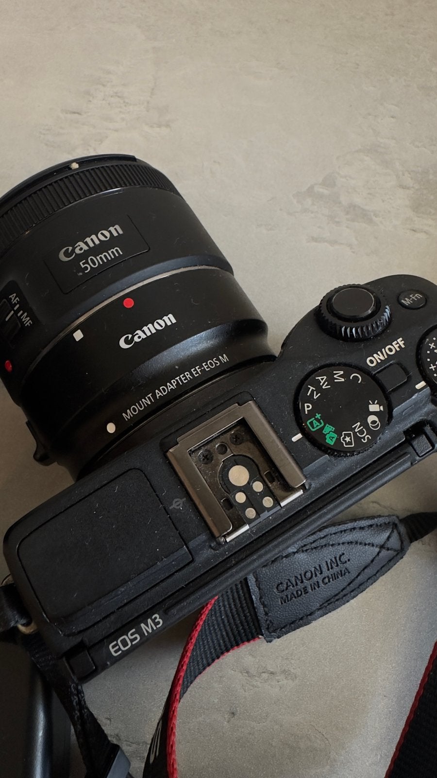 Canon EOS M3 systeemcamera met 50mm en 18-135mm lenzen, Audio, Tv en Foto, Fotocamera's Digitaal, Gebruikt, Canon, Beeldstabilisatie