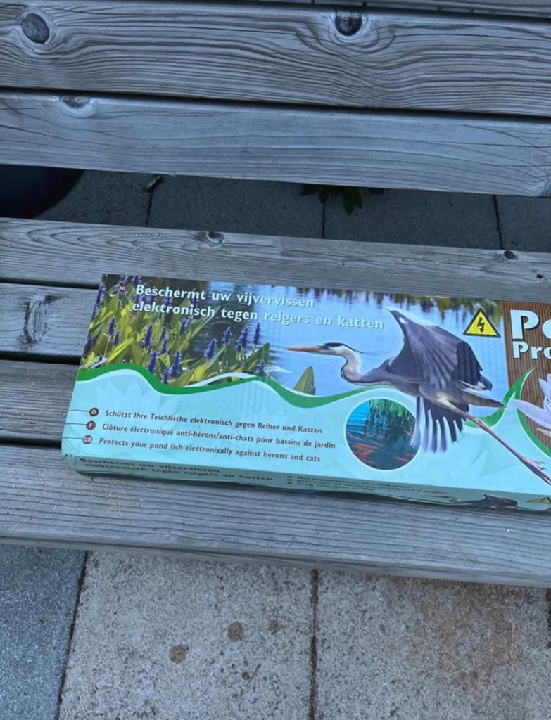 Velda Pond Protector schrikdraad voor vijver en tuin, Ophalen of Verzenden, Gebruikt