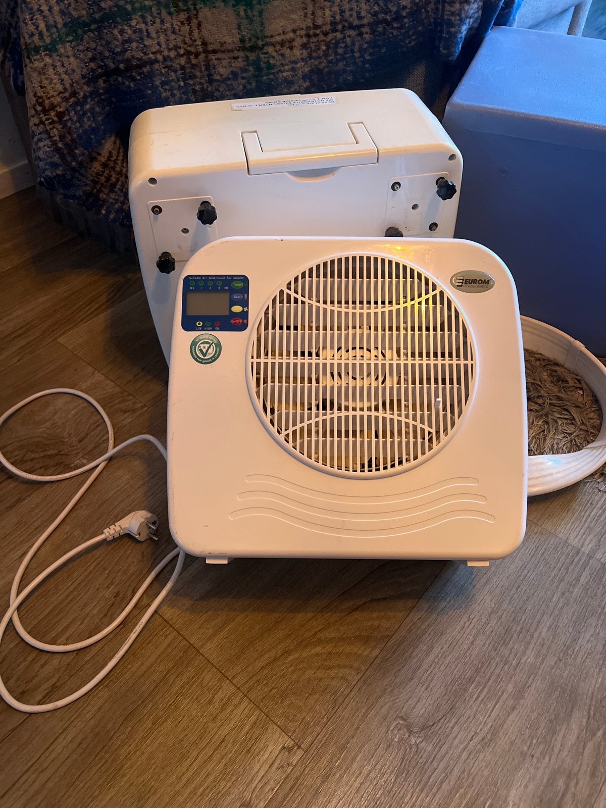 Eurom Mobiele Airco - Compacte Koeling voor Thuis, Gebruikt, Minder dan 60 m³, 3 snelheden of meer, Ophalen of Verzenden