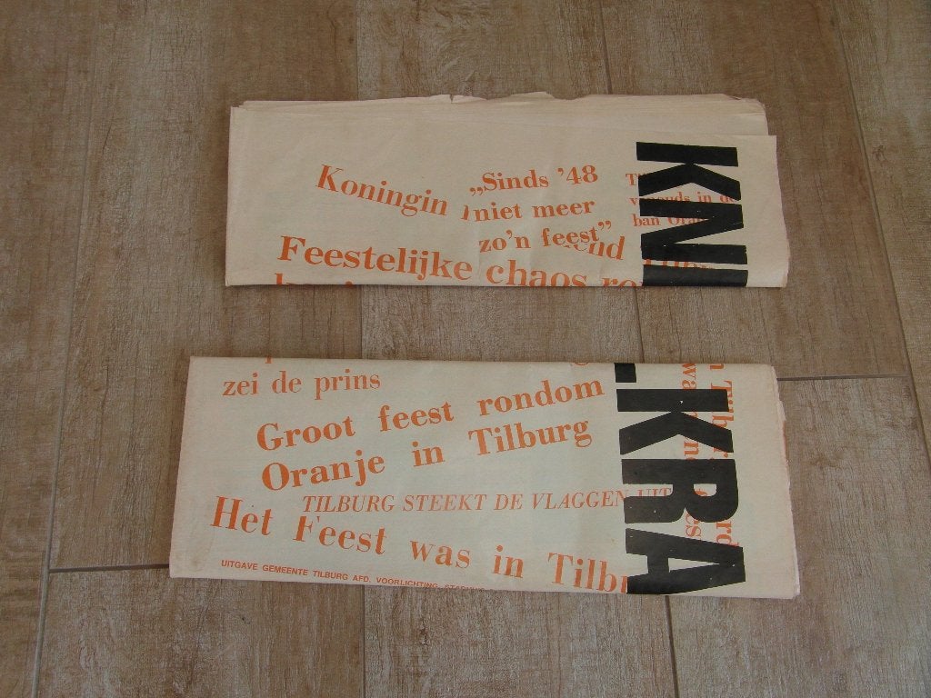 Krant 1973; koninklijke familie in Brabant, Verzamelen, Ophalen of Verzenden, Gebruikt, Nederland, Tijdschrift of Boek