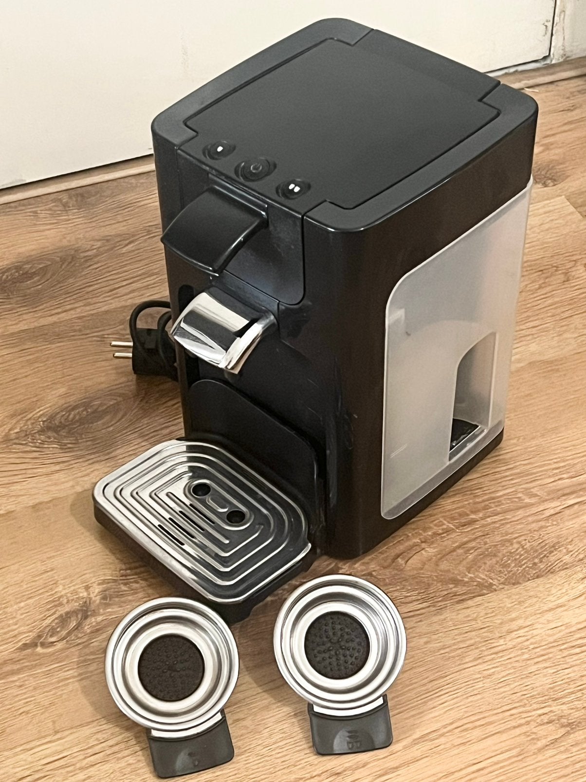 Philips Senseo Original Plus Zwart - Koffiepadapparaat, Ophalen of Verzenden, Zo goed als nieuw