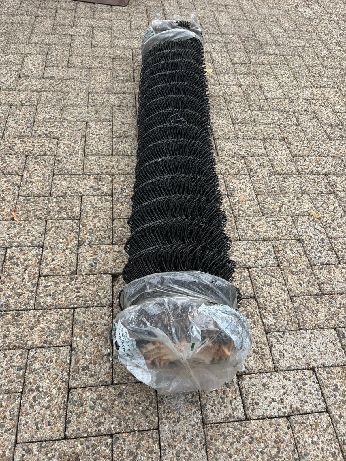 ZWART HARMONICA GAAS 1m50 X 25mtr NIEUW., Tuin en Terras, Gaas en Draad, Ophalen, Nieuw, 20 meter of meer, Gaas