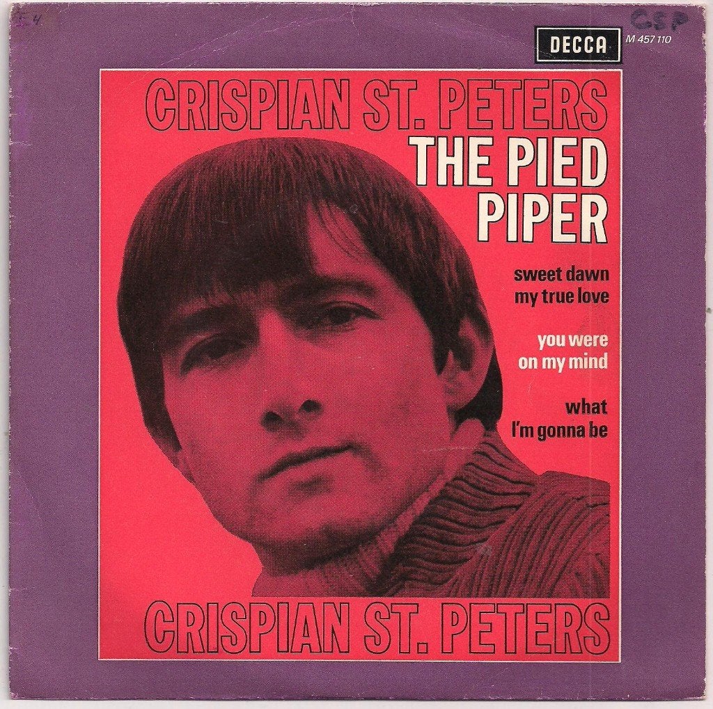Crispian St. Peters- The Pied Piper  EP !!!