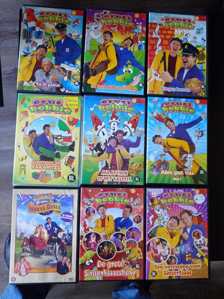 Ernst en Bobbie 9x DvDs, Ophalen of Verzenden