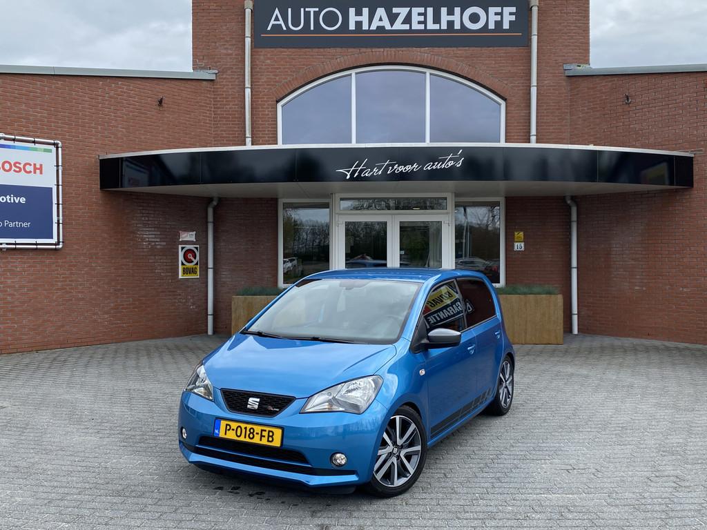 SEAT Mii 1.0 FR Intense 75pk met 67.477km! | Stoelverwarming, Voorwielaandrijving, Stof, Gebruikt, Mii