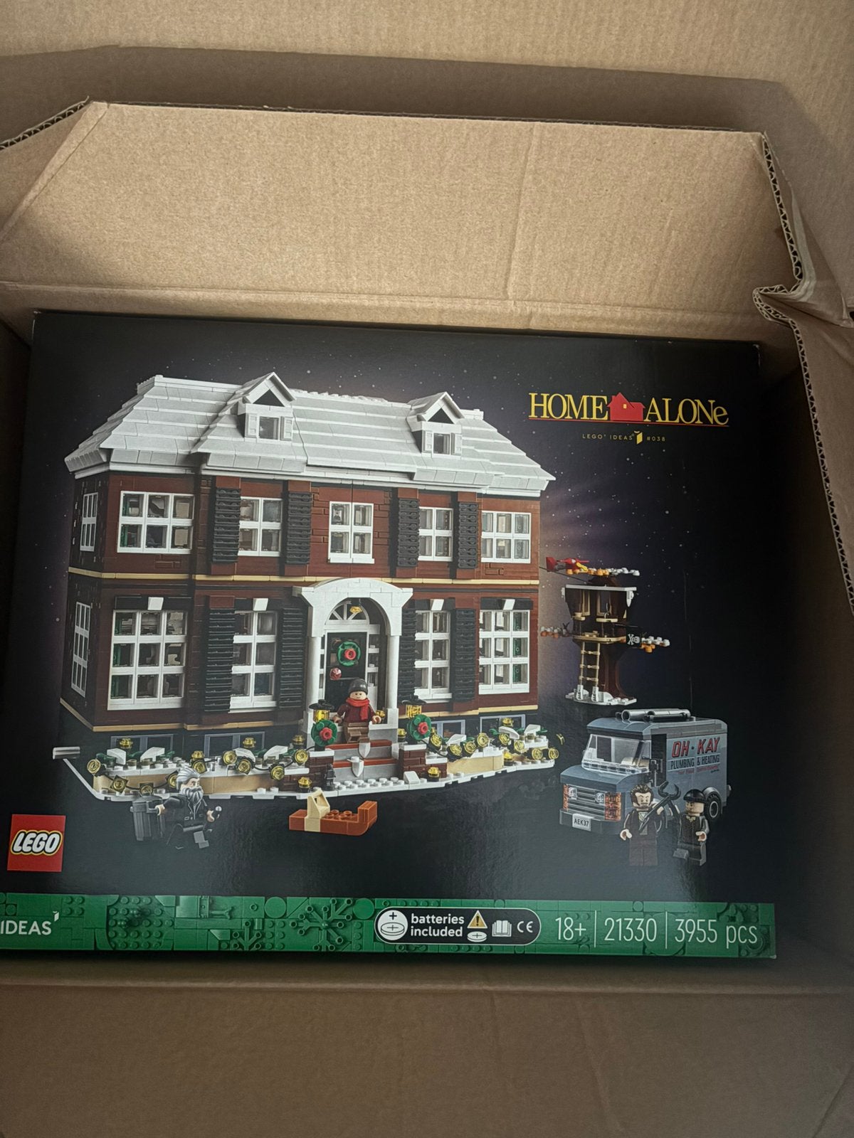 Nieuw Lego home alone 21330, Lego, Nieuw, Ophalen of Verzenden, Icons