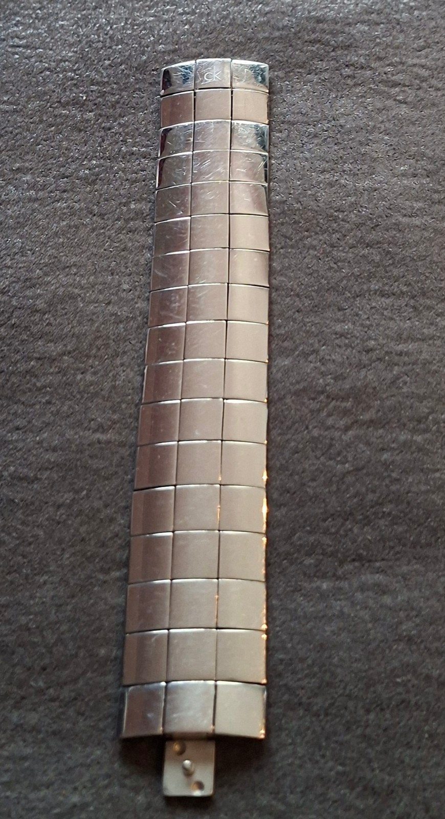 Mooie Calvin Klein stalen armband Prijs 39.50, Sieraden, Tassen en Uiterlijk, Ophalen of Verzenden, Zo goed als nieuw