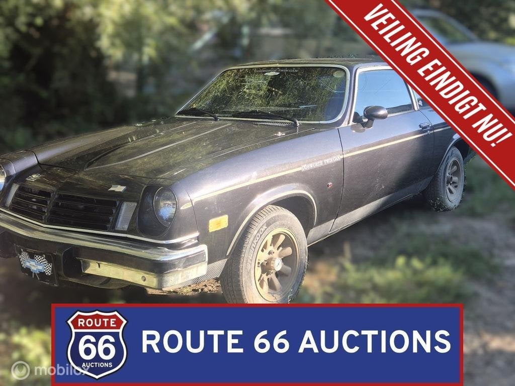 Chevrolet Cosworth Vega | 1975 | Route 66 Auctions, Auto's, Overige carrosserieën, Chevrolet, Zwart, Bedrijf