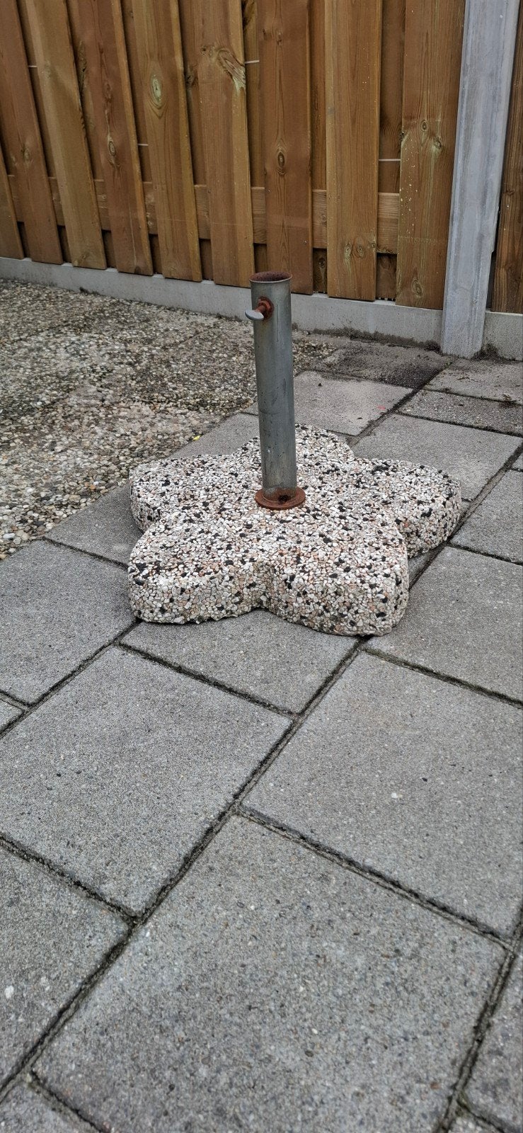 Parasolvoet, Ophalen, Minder dan 1 meter, Parasolvoet