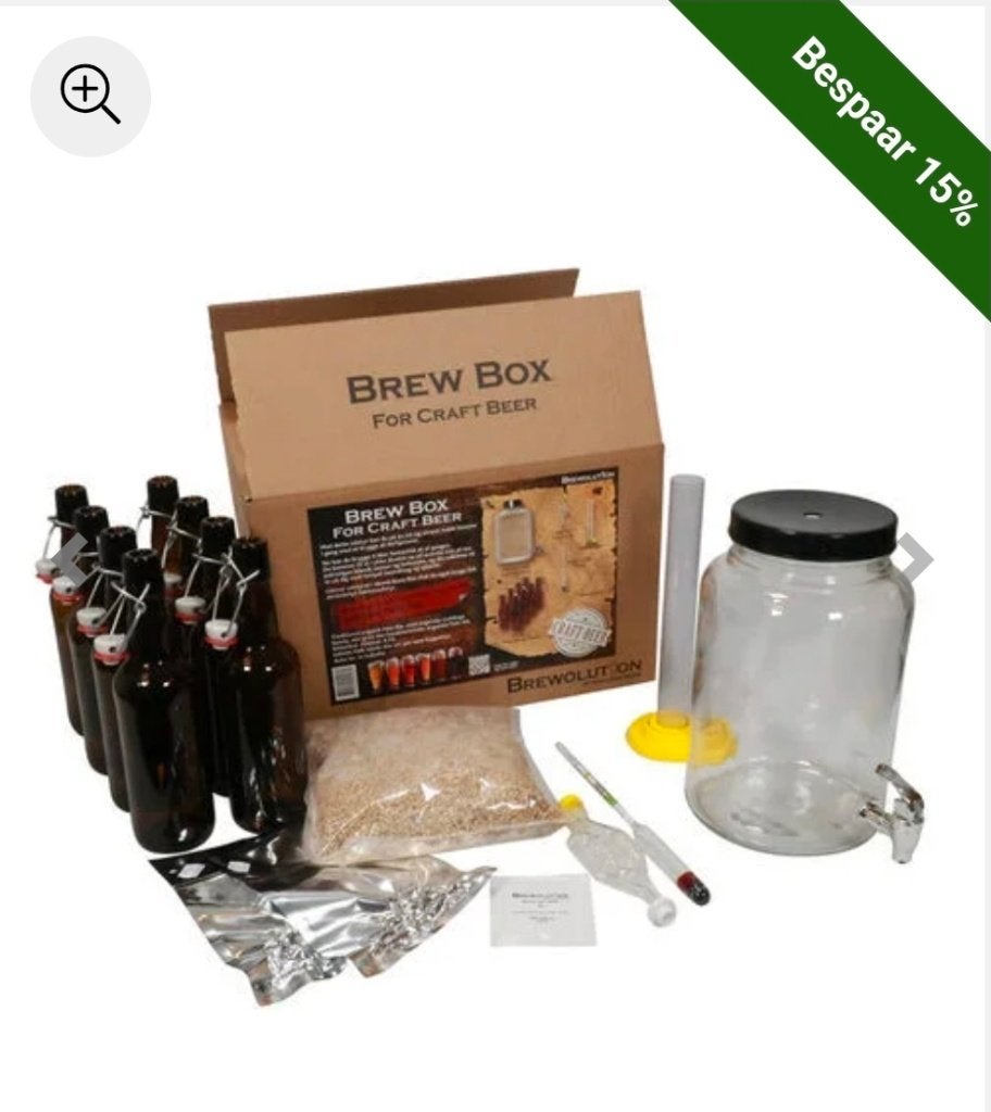 Bier brouw pakket, Ophalen of Verzenden, Zo goed als nieuw, Overige typen, Overige merken
