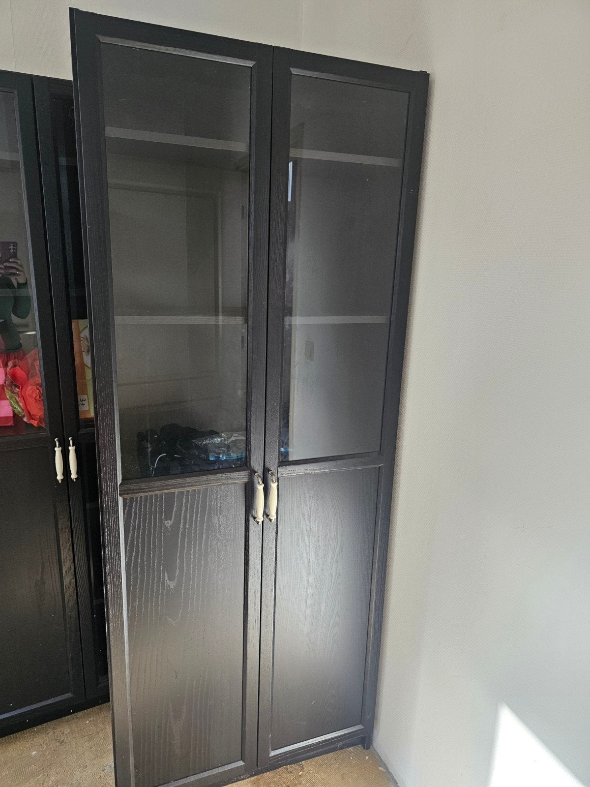 IKEA Billy Boekenkasten met deuren, Huis en Inrichting, Ophalen, 25 tot 50 cm, 50 tot 100 cm, 200 cm of meer