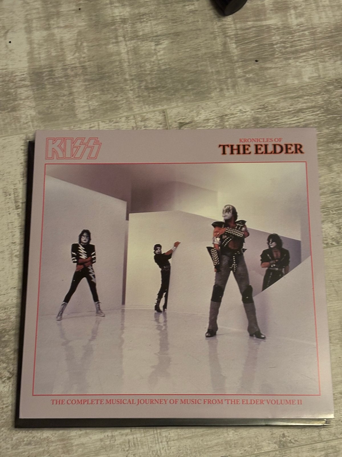 KISS - Kronicles of The Elder Vol I & II Limited Edition 2LP, Hard Rock, Ophalen of Verzenden, Zo goed als nieuw, 12 inch