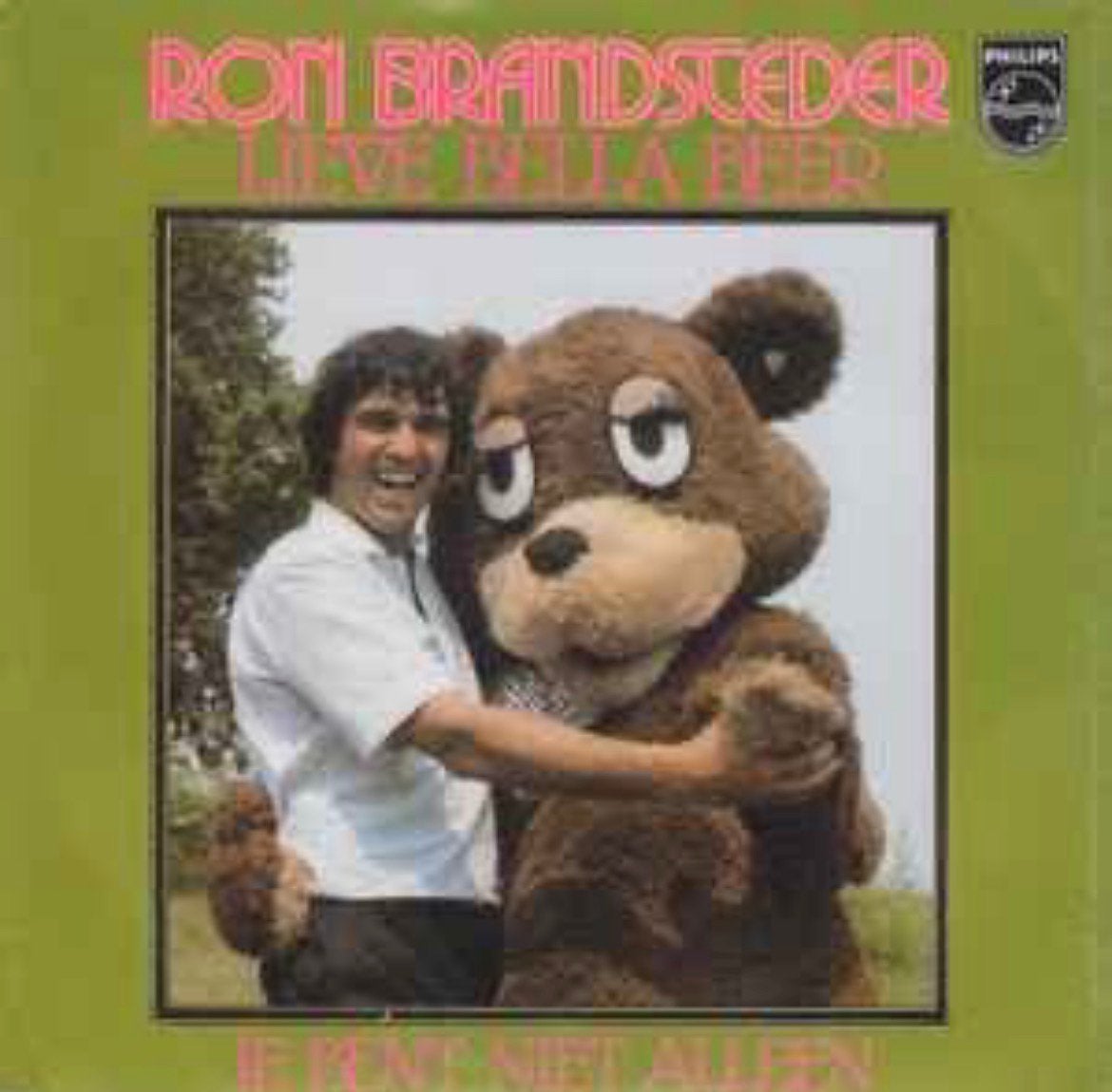 Ron Brandsteder – Lieve Bella Beer / Single 7 / VG+ /21-6, Ophalen of Verzenden, Zo goed als nieuw, Overige formaten, Levenslied of Smartlap