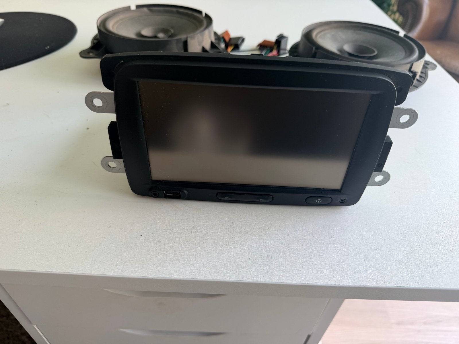 Navigatiescherm Renault Master 2018 incl. speakers, Ophalen of Verzenden, Gebruikt