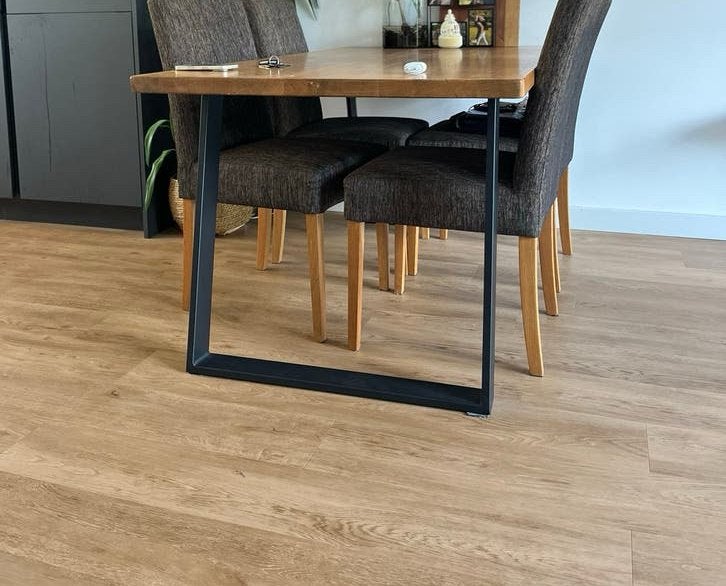 4 Mobitec stoelen - Zo goed als nieuw, Huis en Inrichting, Ophalen, Bruin, Zo goed als nieuw, Vier
