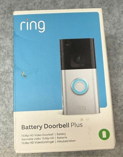 Ring Video Doorbell Plus – GLOEDNIEUW IN VERZEGELDE DOOS, Ophalen of Verzenden, Bewegingsdetectiesensor, Nieuw, Draadloos