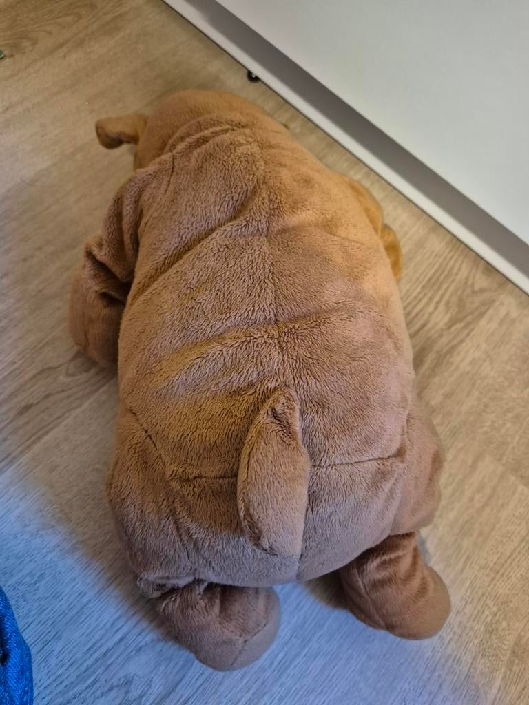 IKEA bulldog hond knuffel 37 cm gosig, Ophalen of Verzenden