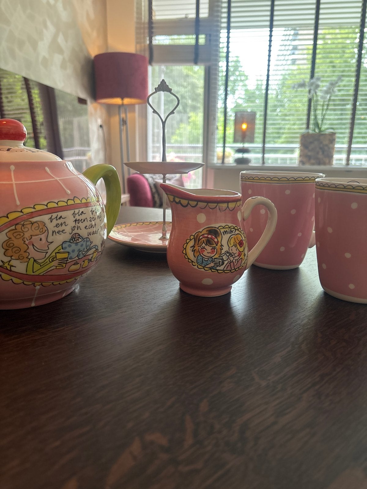 Blond Amsterdam, Huis en Inrichting, Keuken | Servies, Ophalen, Keramiek, Zo goed als nieuw, Theepot