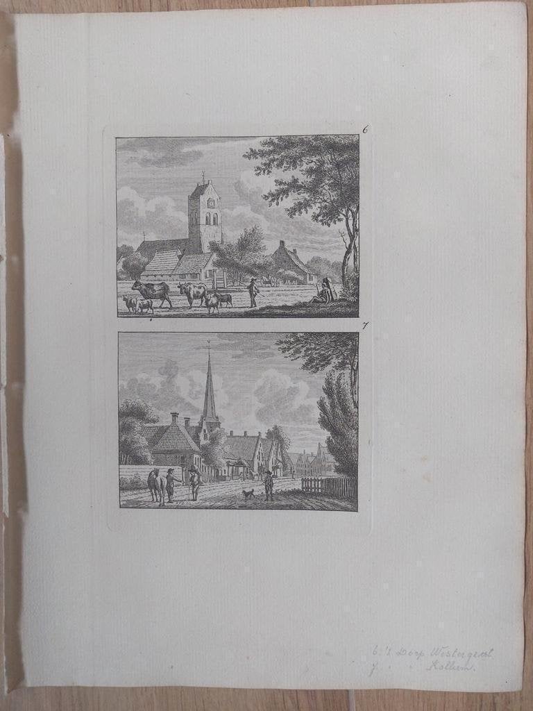 6-7 / Westergeest + Kollum Unieke Avante le Lettre uitgave!, Ophalen of Verzenden