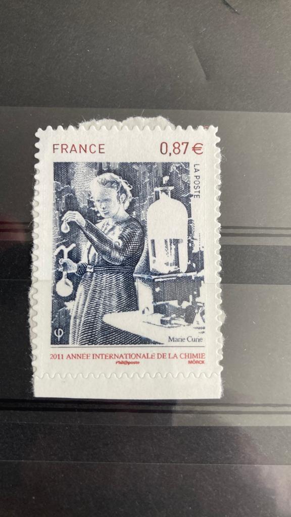 Frankrijk zelfklevend 524, madam curie/252, Postzegels en Munten, Ophalen of Verzenden