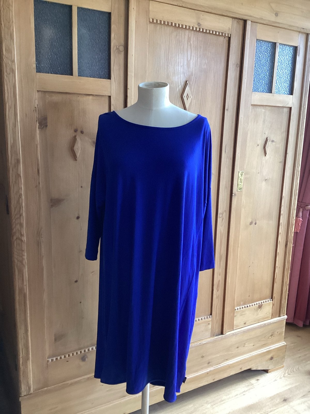 DIDI Pretty Different Kobaltblauwe Jurk Maat L als nieuw, Kleding | Dames, Jurken, Blauw, Maat 42/44 (L), Ophalen of Verzenden