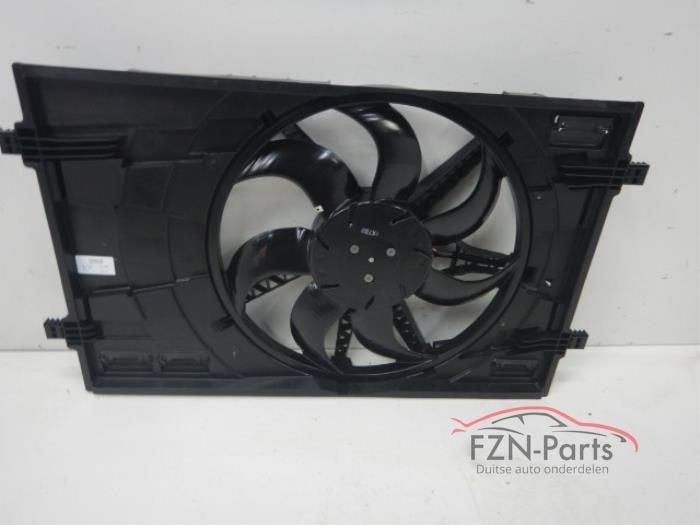VW Golf 8 Ventilator Enkelfan + Koelluchtventilator + Behuiz, Ophalen of Verzenden, Gebruikt