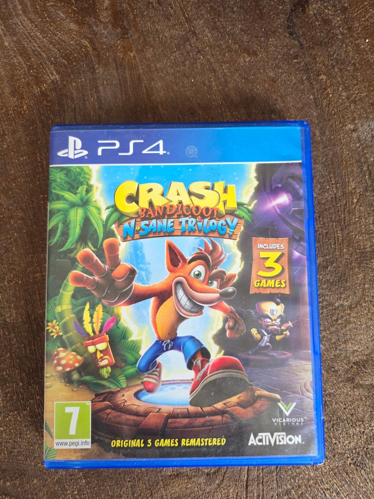 Crash Bandicoot N. Sane Trilogy PS4 - Originele 3 games, Spelcomputers en Games, Games | Sony PlayStation 4, 1 speler, Ophalen of Verzenden