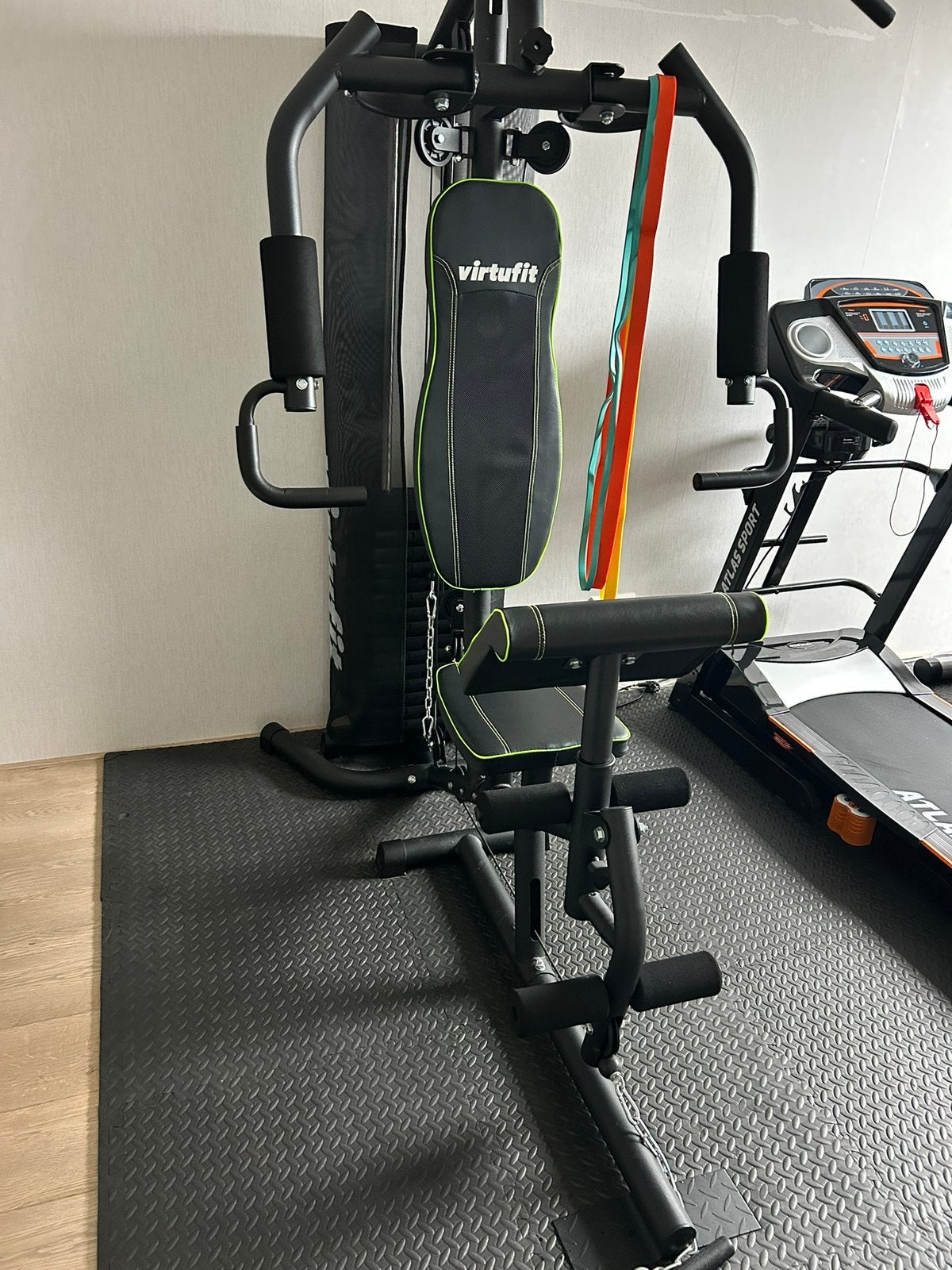 Virtufit krachtstation zgan, Sport en Fitness, Ophalen, Zo goed als nieuw, Benen, Fitnessbank