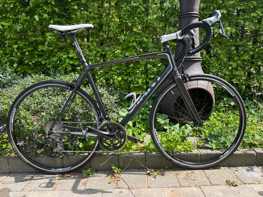 Giant TCR 1 (Maat L) - Shimano 105 - Zo goed als nieuw, Fietsen en Brommers, Fietsen | Racefietsen, Ophalen, Aluminium, Giant