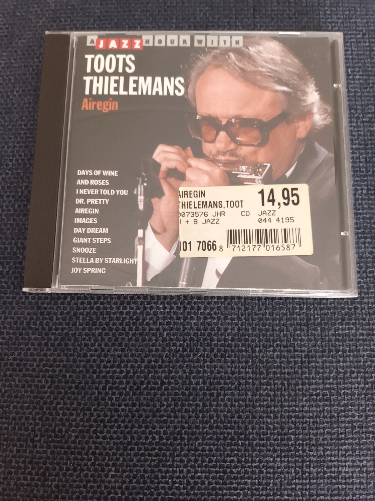 TOOTS THIELEMANS - Airegin - JHR 73576, Ophalen of Verzenden, Jazz