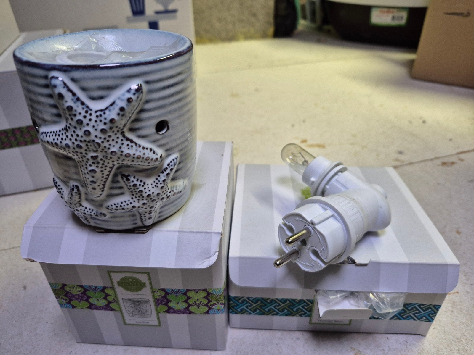 Scentsy mini wax brander, Geurverspreider, Nieuw, Ophalen of Verzenden, Grijs
